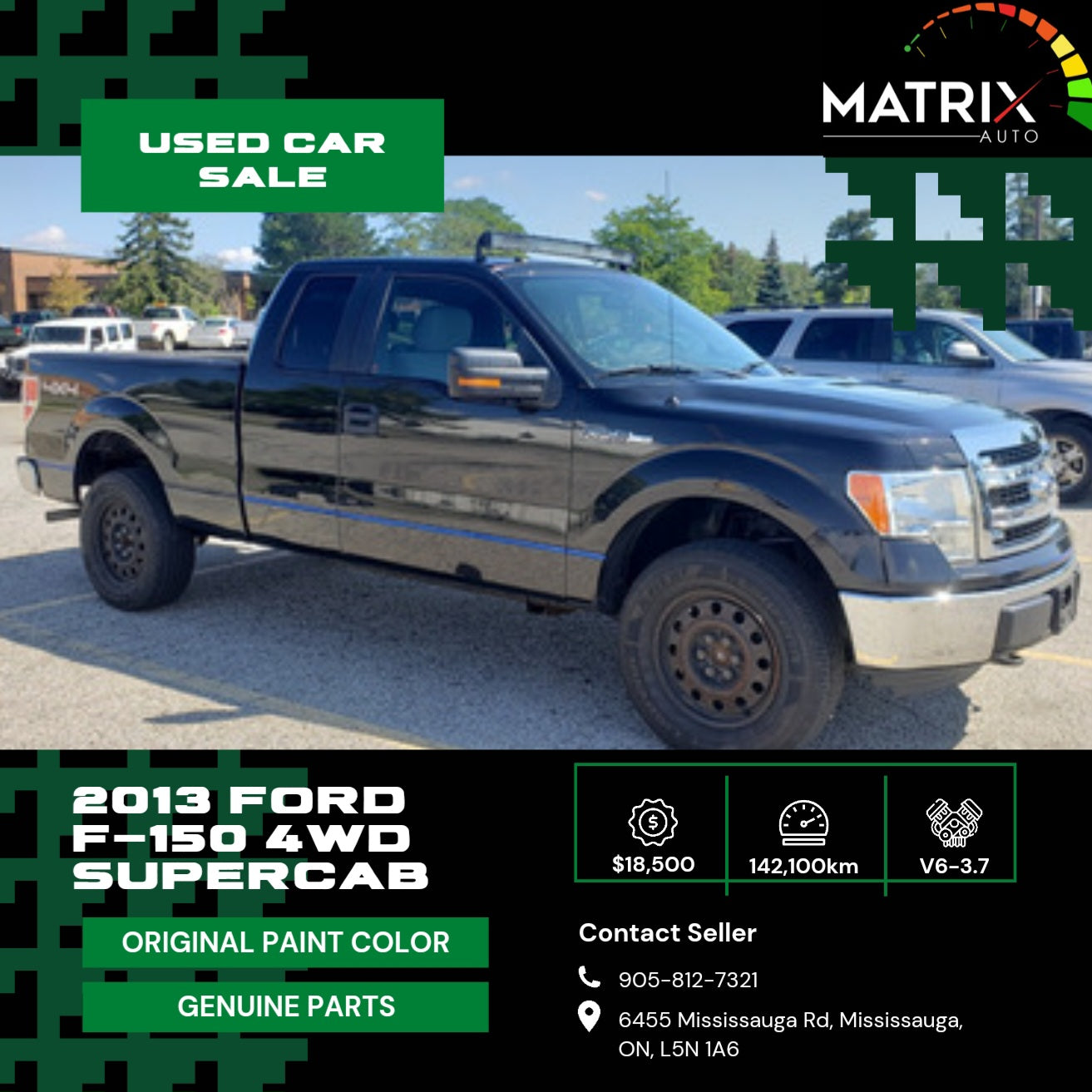 2013 Ford F-150 XLT SuperCab 4WD