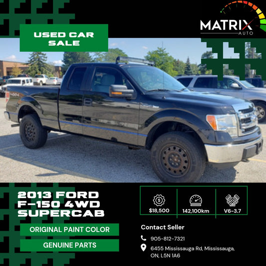 2013 Ford F-150 XLT SuperCab 4WD